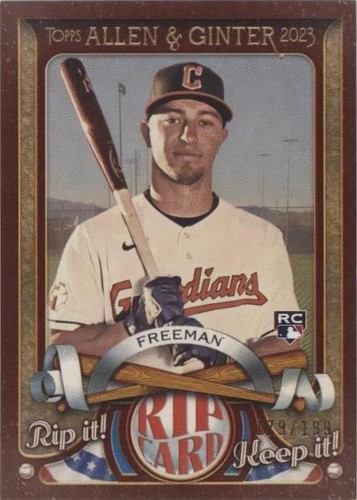 2023 Topps Allen & Ginter - Tyler Freeman #RC-TF