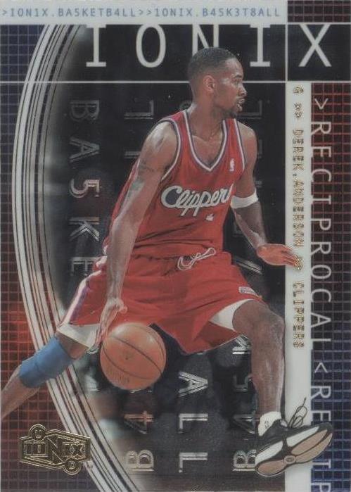 1999-00 Upper Deck Ionix - Derek Anderson #R24