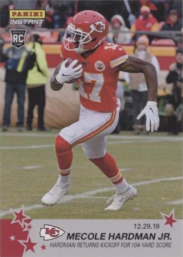 2019 Panini Instant NFL Mecole Hardman Jr. #156