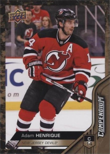 2016-17 Upper Deck Compendium - Adam Henrique #161