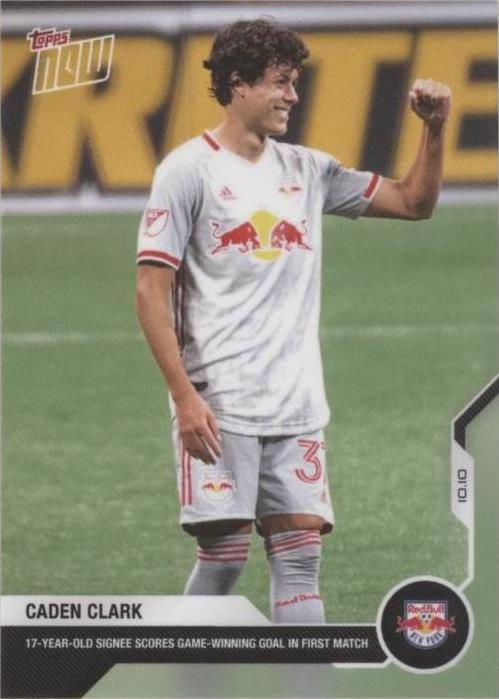 2020 Topps Now MLS Caden Clark #34