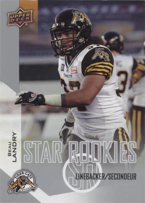 2014 Upper Deck CFL Beau Landry #160