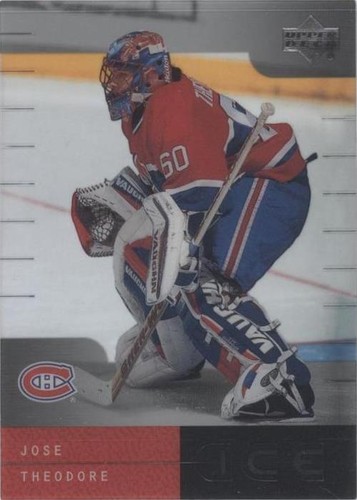 2000-01 Upper Deck Ice - Jose Theodore #22