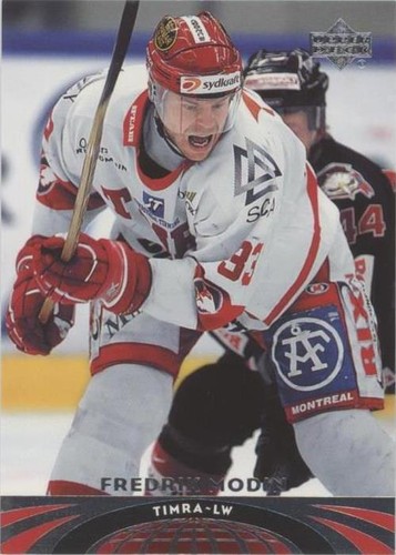2004-05 Upper Deck All-World Edition - Fredrik Modin #75
