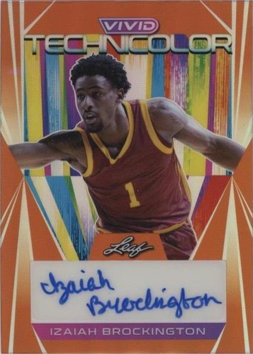 2022-23 Leaf Vivid - Izaiah Brockington #T-IB1