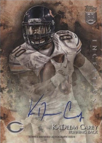 2014 Topps Inception Ka'Deem Carey #26