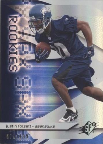 2008 SPx Justin Forsett #117