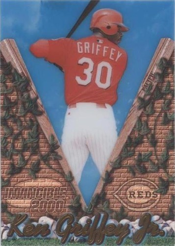 2000 Pacific Invincible - Ken Griffey Jr #41