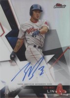 2018 Topps Finest - Tzu-Wei Lin #FA-TWL