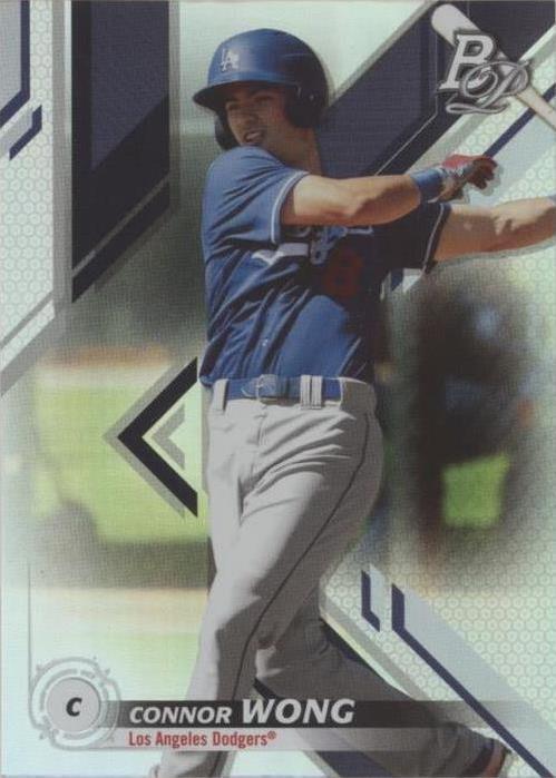 2019 Bowman Platinum - Connor Wong #TOP-48