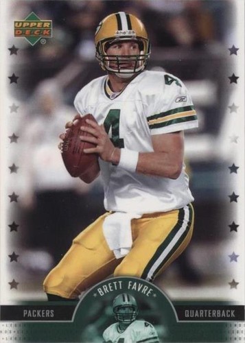 2005 Upper Deck NFL Legends Brett Favre #8