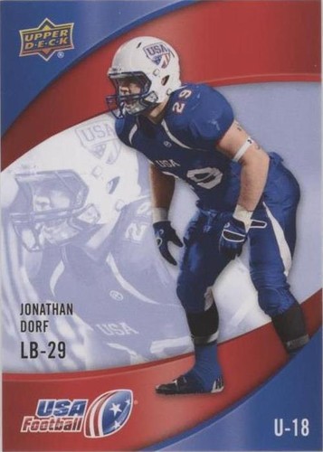 2013 Upper Deck USA Football Jonathan Dorf #31