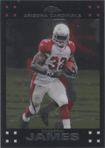 2007 Topps Chrome Edgerrin James #TC10
