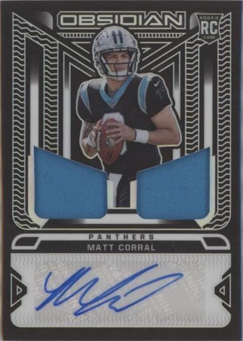 2022 Panini Obsidian Matt Corral #RJI-MCO