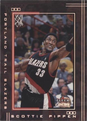 2001-02 Fleer Genuine - Scottie Pippen #65