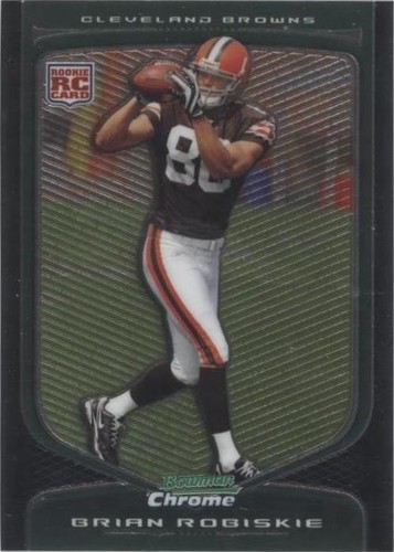 2009 Bowman Chrome Brian Robiskie #128