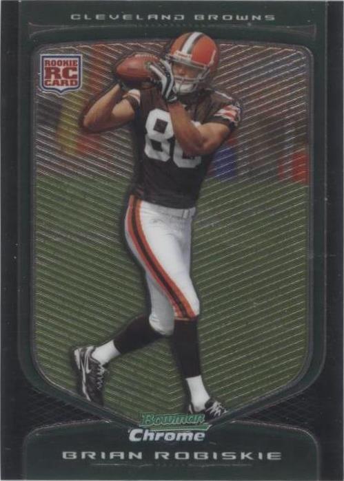 2009 Bowman Chrome Brian Robiskie #128