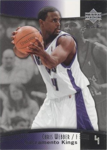 2004-05 Upper Deck Sweet Shot - Chris Webber #74