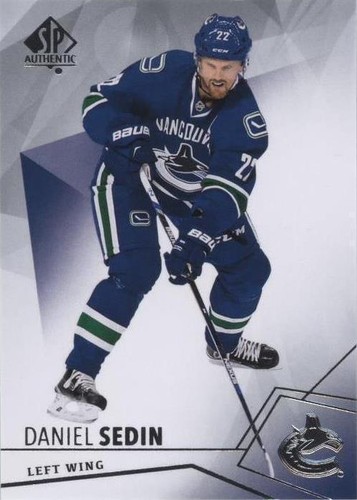 2015-16 SP Authentic - Daniel Sedin #39