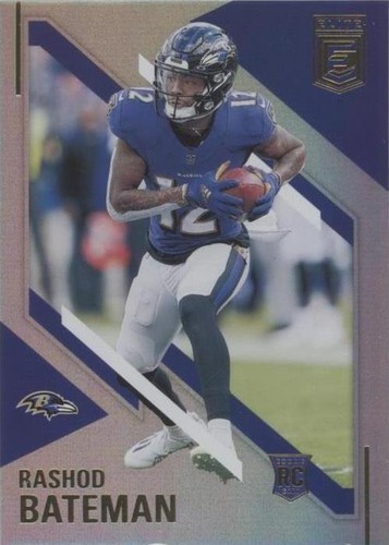 2021 Panini Chronicles Rashod Bateman #191