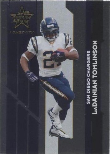2006 Leaf Rookies & Stars Longevity LaDainian Tomlinson #85