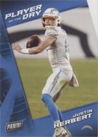 2021 Panini Player of the Day Justin Herbert #11