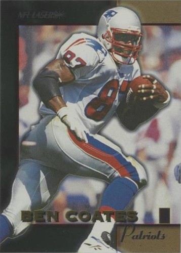1996 Score Board NFL Lasers Ben Coates #5