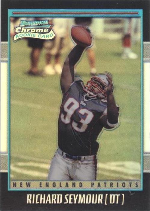 2001 Bowman Chrome Richard Seymour #147