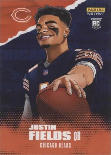 2021 Panini Instant NFL Justin Fields #IS-JF