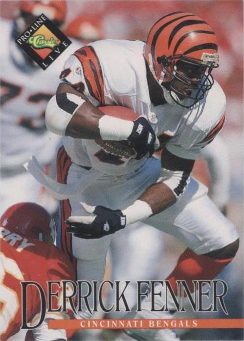 1994 Classic Pro Line Live Derrick Fenner #246