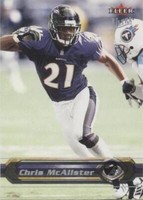 2002 Fleer Ultra Chris McAlister #84
