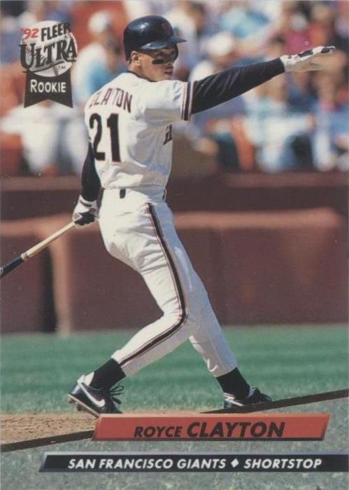 Fleer Ultra 1992 - Royce Clayton #288