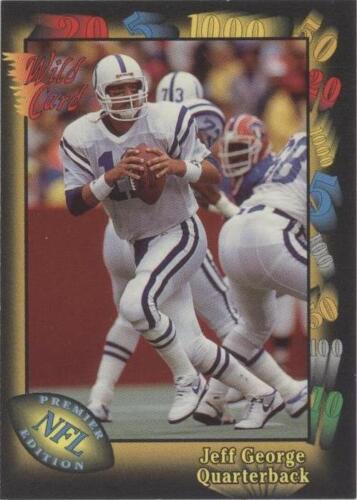 1991 Wild Card Jeff George #1