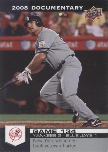 2008 Upper Deck Documentary - Xavier Nady #4045