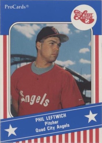 1991 ProCards Midwest League All Star Game - Phil Leftwich #MWL 27