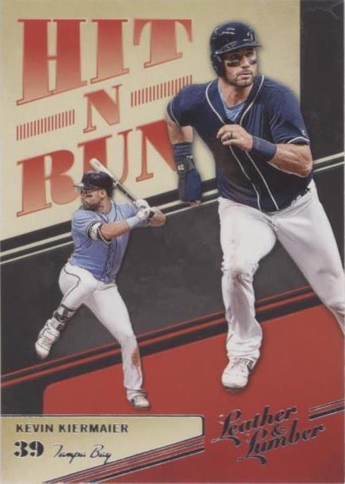 Panini Leather & Lumber 2019 - Kevin Kiermaier #HNR-7