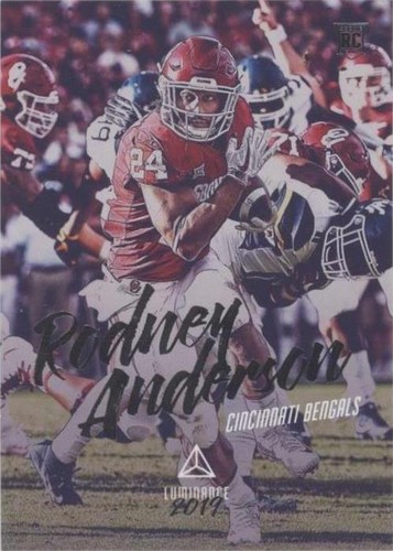2019 Panini Luminance Rodney Anderson #150