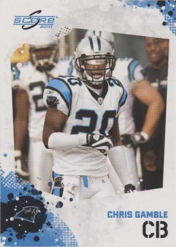 2010 Score Chris Gamble #38