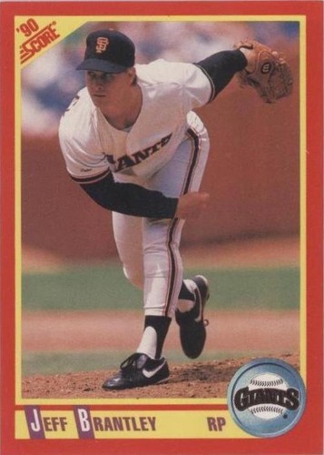1990 Score - Jeff Brantley #371