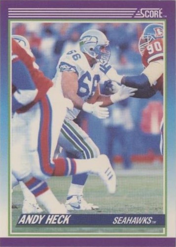 1990 Score Andy Heck #160