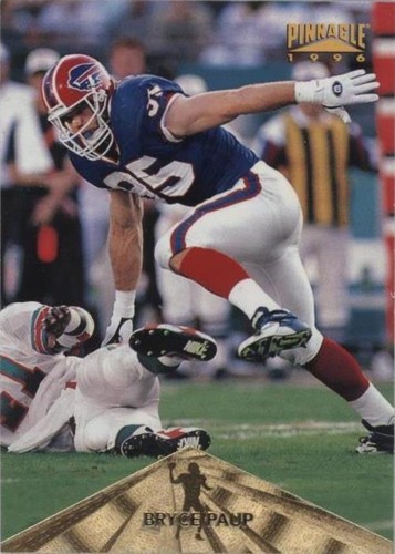 1996 Pinnacle Bryce Paup #141