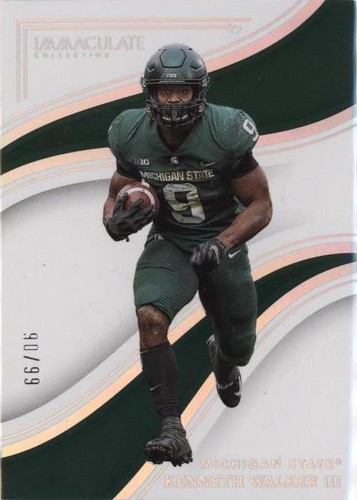 2023 Panini Immaculate Collection Collegiate Kenneth Walker III #31