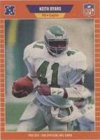1989 Pro Set Keith Byars #313