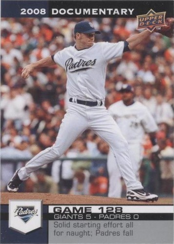 2008 Upper Deck Documentary - Jake Peavy #3877