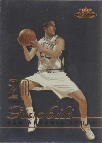 2003-04 Fleer Mystique - Manu Ginobili #11
