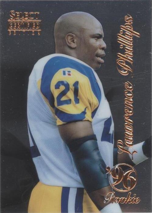 1996 Select Certified Edition Lawrence Phillips #97
