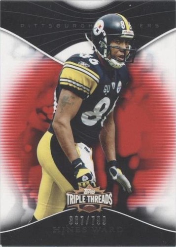 2009 Topps Triple Threads Hines Ward #70