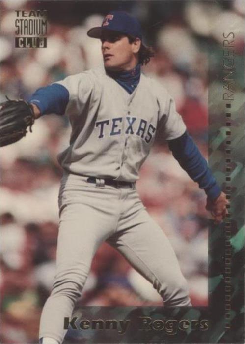 Topps Team Stadium Club 1994 - Kenny Rogers #252