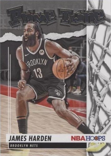 James Harden 2021-22 Panini NBA Hoops Basketball Base Card