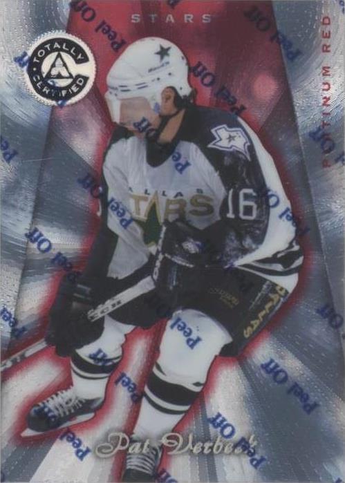 1997-98 Pinnacle Totally Certified - Pat Verbeek #111